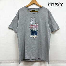 ステューシー ラット ロゴ グラフィック プリント 半袖 Tシャツ ストリート メキシコ製 メンズ M ISItems【USED】【古着】【中古】50163880