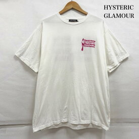 ヒステリックグラマー GOOD BAD GIRLS 両面 ロゴ プリント 半袖 Tシャツ メンズ XL ISItems【USED】【古着】【中古】50163888