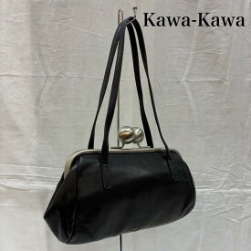 カワカワ がま口 手持ち 肩掛け レザー ショルダーバッグ レディース - ISItems【USED】【古着】【中古】50165361