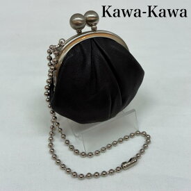 カワカワ がま口 レザー コインケース ボールチェーン ネックレス レディース - ISItems【USED】【古着】【中古】50165376