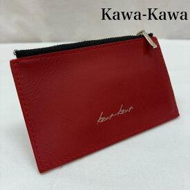 カワカワ レザー カードケース パスケース ジップポケット レディース - ISItems【USED】【古着】【中古】50165391