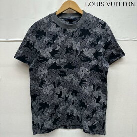 ルイヴィトン LVロゴ ジャカード コットン モノグラム カモフラージュ Tシャツ RM202M UYO HJY06W メンズ S ISItems【USED】【古着】【中古】50165422