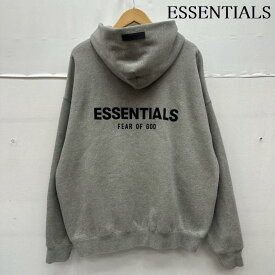 エッセンシャルズ FEAR OF GOD バック ロゴ スウェット パーカー メンズ M ISItems【USED】【古着】【中古】50165423