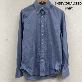 インディビジュアライズドシャツ USA製 slim fit シャンブレー カジュアル ドレス シャツ 15 1/2-33 メンズ 表記無し ISItems【USED】【古着】【中古】50165424