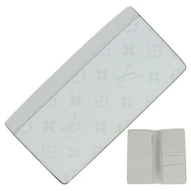 【未使用品】 ルイヴィトン 長財布 ポルトフォイユ ブラザ タイガラマ モノグラム レザー アンタークティカ ホワイト系 グレー ルイヴィトン 二つ折り財布 LOUIS VUITTON ルイヴィトン 財布 メンズ 二つ折り長財布 ロングウォレット ブランド