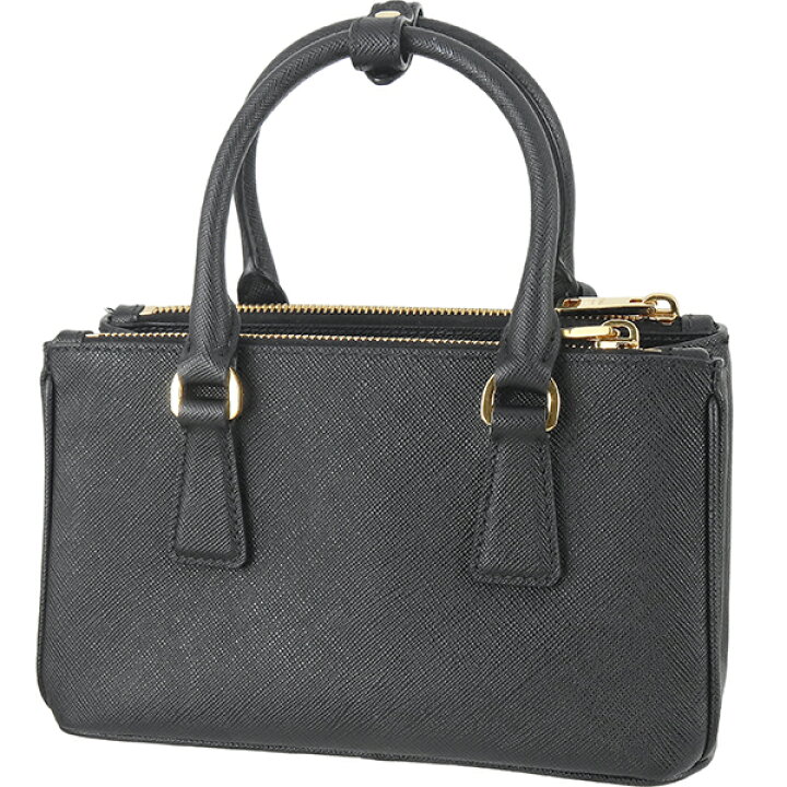 楽天市場】【5%OFF】 プラダ ガレリア ミニバッグ サフィアーノ ルクス 