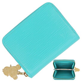 【10%OFF】 ルイヴィトン ミニ LV × TM ジッピーコインパース パンダチャーム 村上隆 エピ ブルー モノグラム マルチカラー コインケース 小銭入れ LOUIS VUITTON ルイヴィトン カードケース ミニウォレット ラウンドファ