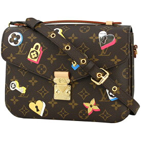 ルイヴィトン ショルダーバッグ ハンドバッグ ポシェット メティス MM モノグラム ラブロック レザー マルチカラー LOUIS VUITTON ルイ・ヴィトン ビトン レディース 本革 2WAYバッグ 斜めがけショルダー ブランド ハンドバック バック HANDBAG BAG 新作 新品 送料無料