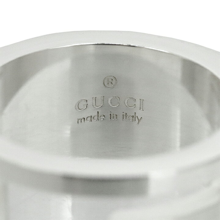 楽天市場】【新品】 グッチ リング 7号〜23号 ブランデッド G カット 