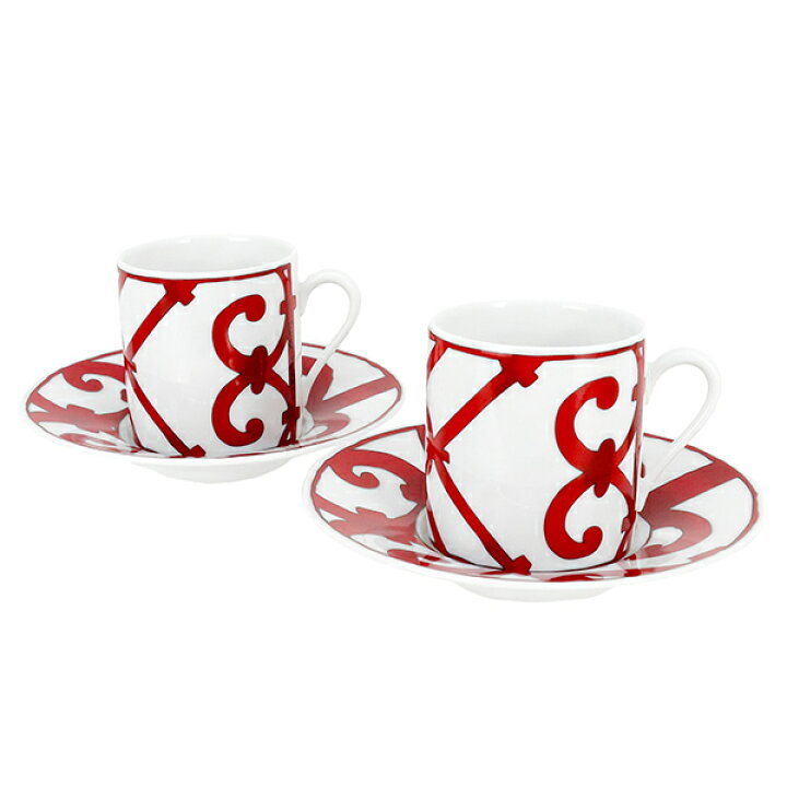 楽天市場】【新品】 エルメス コーヒーカップ & ソーサー ペア 
