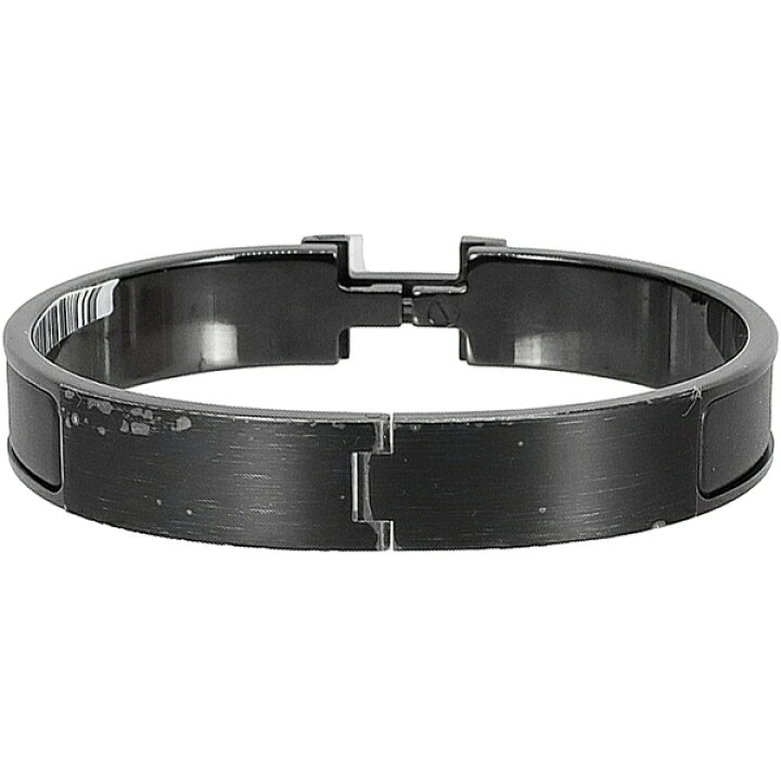 楽天市場】エルメス ブレスレット クリックHH ソーブラック 黒 メタル  