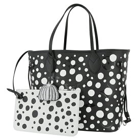 【5%OFF】 ルイヴィトン トートバッグ LV × YK ネヴァーフル MM 草間彌生コラボ モノグラム アンプラント インフィニティドット レザー 2WAYバッグ ルイヴィトン ショルダーバッグ レディース ハンドバッグ ハンドバック ブランド