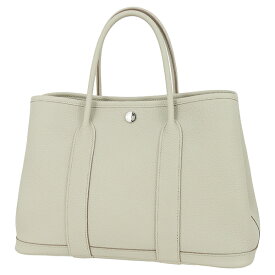 【未使用品】 エルメス ガーデンパーティ TPM ネゴンダ オールレザー ベトン シルバー金具 エルメス トートバッグ オフホワイト系 HERMES エルメス ハンドバッグ レディース メンズ ガーデンパーティー TPM ミニトート ミニバッグ ハンドバック バック HANDBAG BAG ブランド