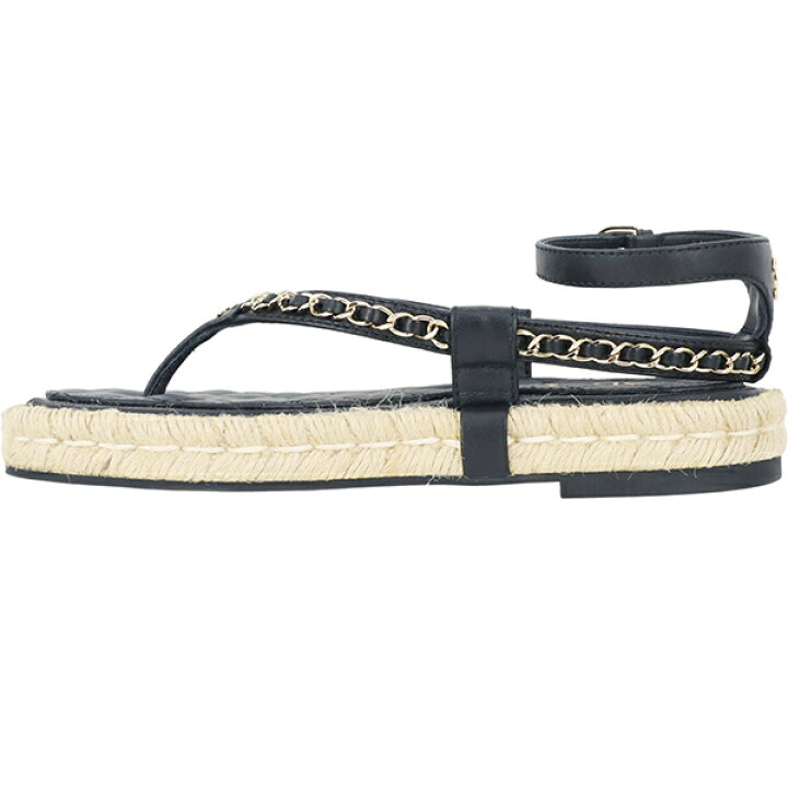 楽天市場】【5%OFF】 シャネル サンダル チェーンモチーフ ココマーク  