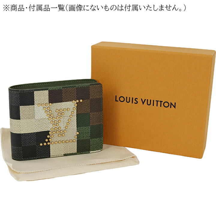 楽天市場】【超美品】 ルイヴィトン 二つ折り財布 札入れ 小銭入れなし 