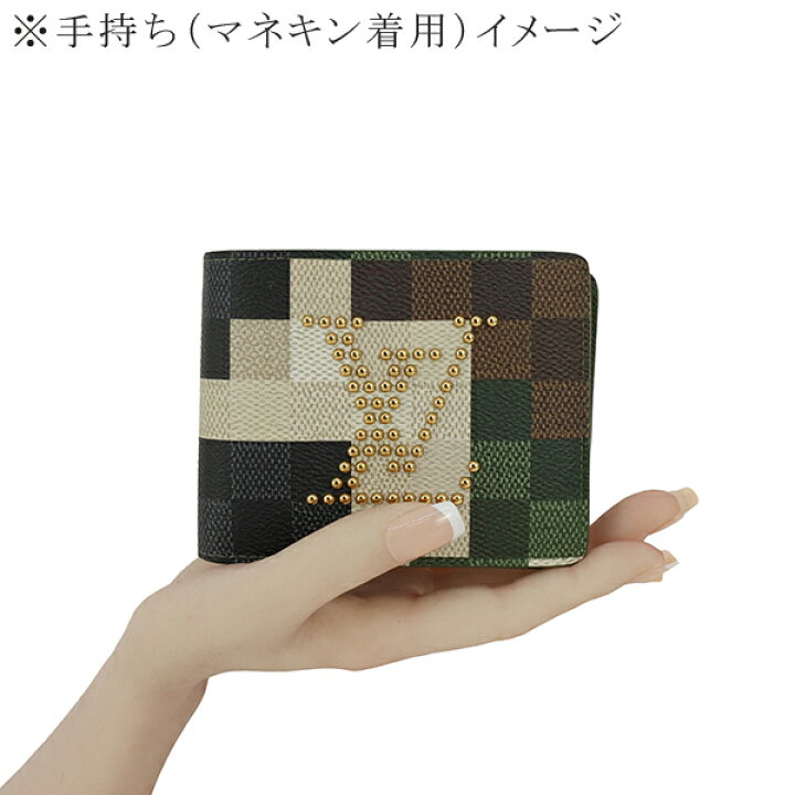 楽天市場】【超美品】 ルイヴィトン 二つ折り財布 札入れ 小銭入れなし 