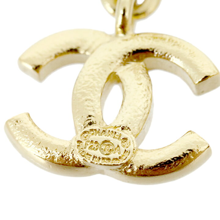 楽天市場】シャネル ピアス フラワー ココマーク ドロップ CCロゴ  