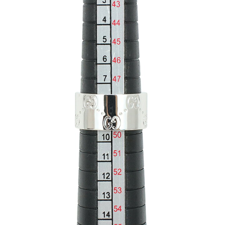 楽天市場】【超美品】 グッチ リング アイコン ワイド 約10号 K18WG 