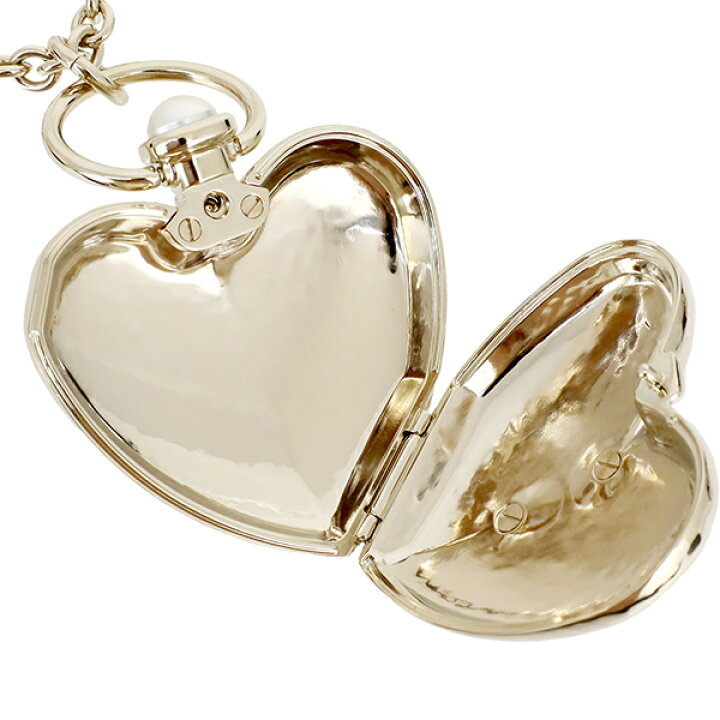 楽天市場】シャネル ネックレス ハート ロケット メタル コスチューム  