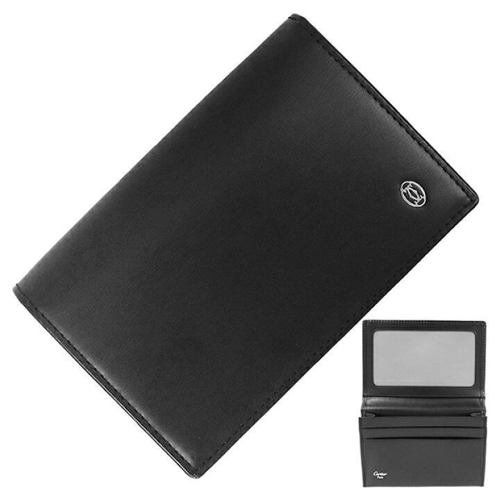 楽天市場】【未使用品】 カルティエ 名刺入れ 二つ折り パシャ ドゥ  