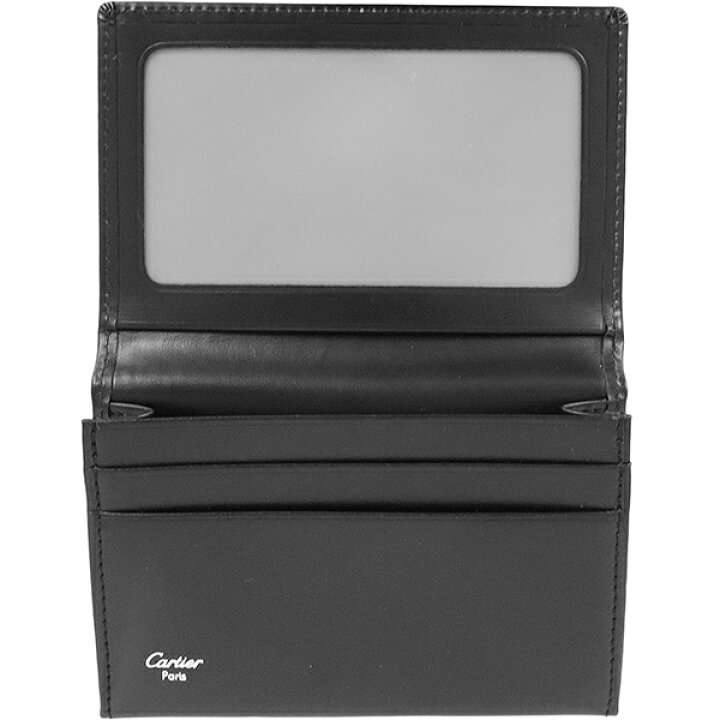 楽天市場】【未使用品】 カルティエ 名刺入れ 二つ折り パシャ ドゥ 