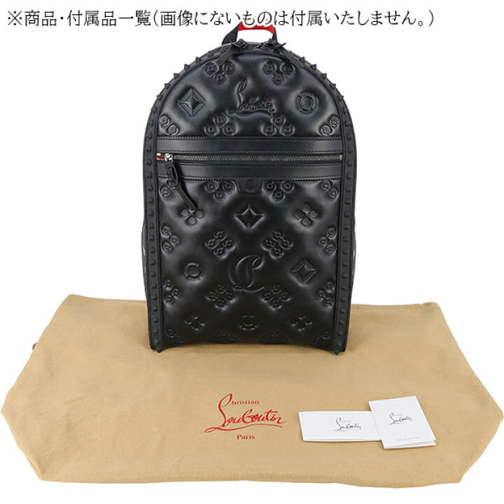 楽天市場】【美品】 クリスチャン ルブタン バックパック バックパリス 