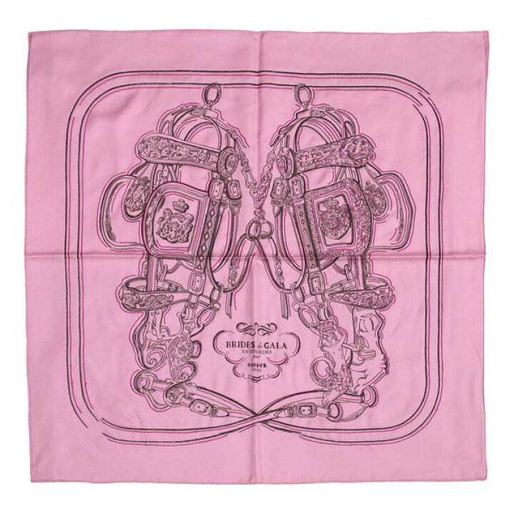 楽天市場】エルメス スカーフ カレ 70 ブリッドドゥガラ シルク ビーズ  