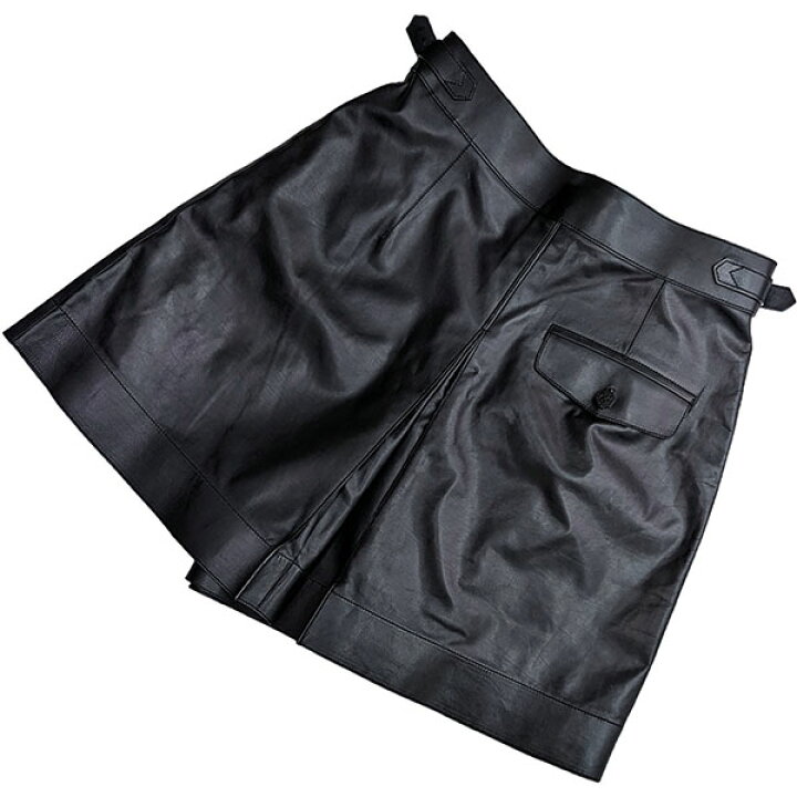 楽天市場】【20%OFF】 エルメス スカートパンツ ショート カーフレザー  