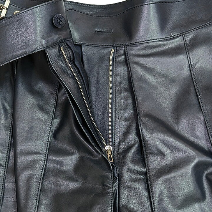 楽天市場】【30%OFF】 エルメス スカートパンツ ショート カーフレザー 