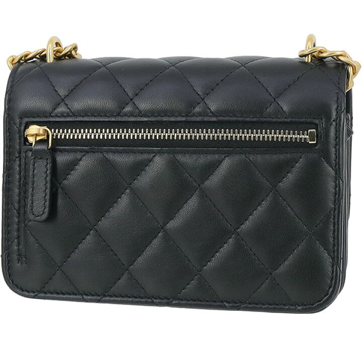 楽天市場】【5%OFF】 シャネル ミニチェーンウォレット マトラッセ  