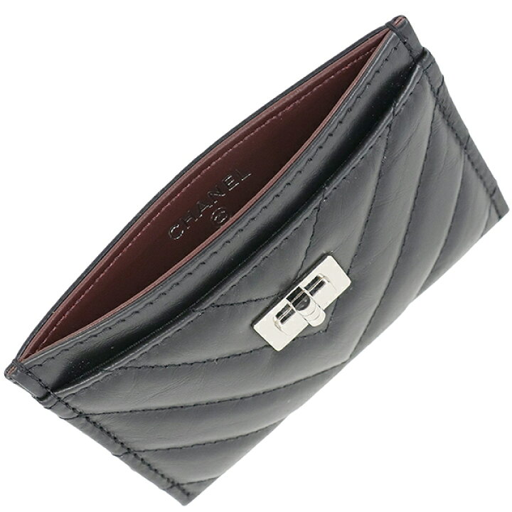 楽天市場】【5%OFF】 シャネル カードケース 2.55 シェブロン  