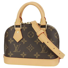【新品】 ルイヴィトン ナノアルマ モノグラム レザー ブラウン 2WAYバッグ ルイヴィトン ショルダーバッグ LOUIS VUITTON ルイヴィトン ハンドバッグ レディース ミニバッグ クロスボディバッグ ハンドバック バック HANDBAG BAG ブランド