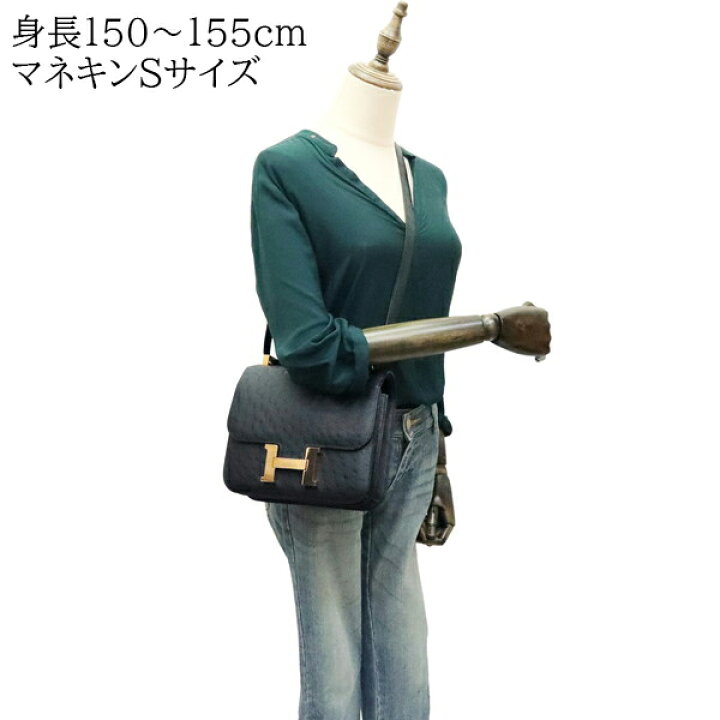楽天市場】【美品】 エルメス コンスタンス 3 24 オーストリッチ 