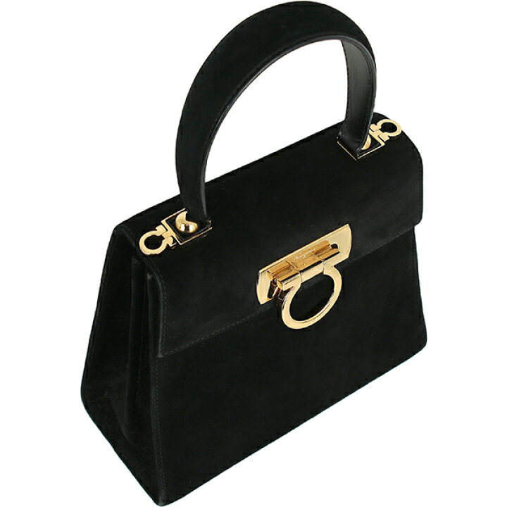 楽天市場】フェラガモ 2WAYバッグ ガンチーニ スエード レザー  