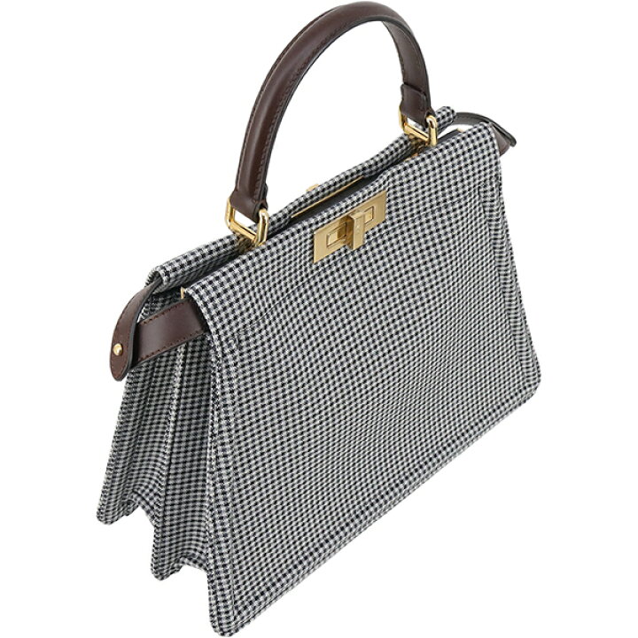 楽天市場】フェンディ ピーカブー アイシーユー ミディアム キャンバス  