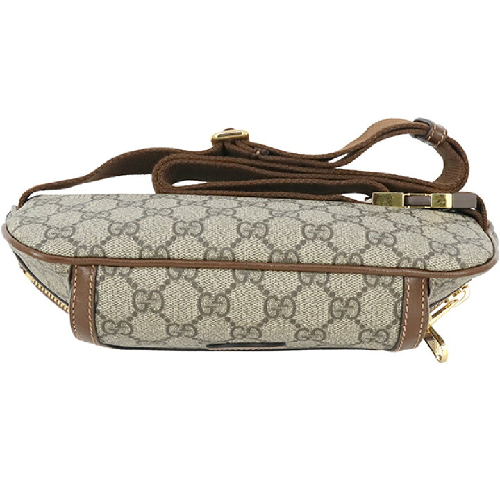 楽天市場】【未使用品】 グッチ ボディバッグ GG ラージ ベルトバッグ  