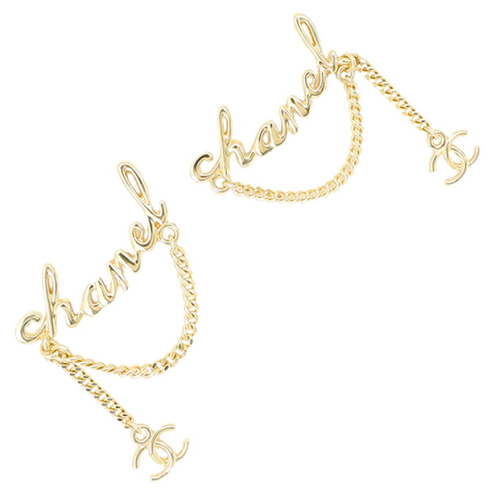 楽天市場】【15%OFF】 シャネル ピアス イヤーカフ ココマーク ロゴ GP  