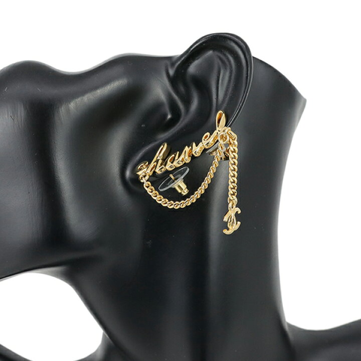 楽天市場】【15%OFF】 シャネル ピアス イヤーカフ ココマーク ロゴ GP 