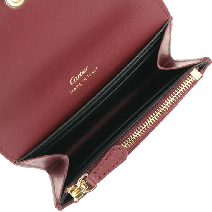 楽天市場】【5%OFF】 カルティエ ミニ財布 ミニ マルチ ウォレット  