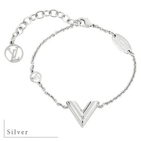 ルイヴィトン ブレスレット ブラスレ エセンシャルV メタル Vロゴ LVサークル アクセサリー LVロゴ LOUIS VUITTON レディース ロゴブレス モノグラム アジャスター おしゃれ 可愛い かわいい シンプル ブランド プレゼント 新品