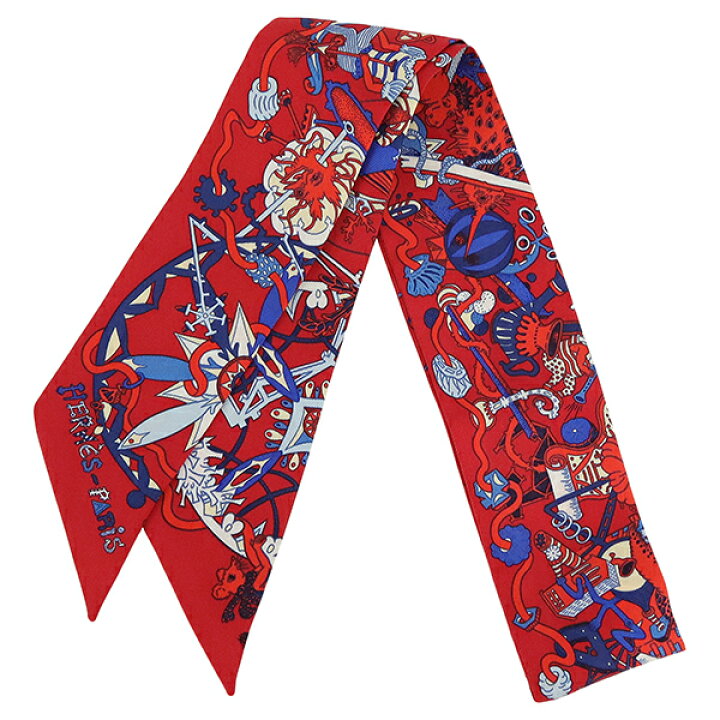 楽天市場】【15%OFF】 エルメス ツイリー スカーフ ラ フォル パラード  