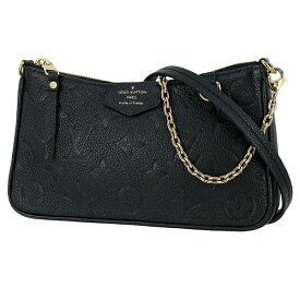 【10%OFF】 ルイヴィトン ショルダーバッグ イージーポーチ モノグラム アンプラント レザー ブラック 2WAYバッグ ルイヴィトン チェーンバッグ LOUIS VUITTON ルイヴィトン ハンドバッグ レディース クロスボディバッグ ポシェット ミニバッグ 本革 ブランド