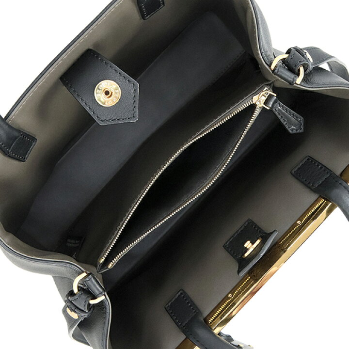 楽天市場】【10%OFF】 フェンディ トゥジュール プチ ブラック グレー 