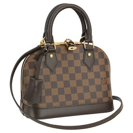 【未使用品】 ルイヴィトン アルマ BB ダミエ レザー ブラウン 2WAYバッグ ルイヴィトン ショルダーバッグ LOUIS VUITTON ルイヴィトン ハンドバッグ レディース 斜めがけショルダー ミニバッグ 小さい ハンドバック バック HANDBAG BAG ブランド プレゼント 母の日