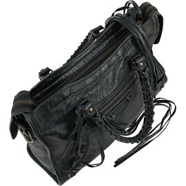 BALENCIAGA Shoulder Bag Handbag Triangle Duffel XS 2WAY Bag Calf Leather Black Black Ladies Diagonal Shoulder Cute Fashionable Pochette Triangle Handbag Back HANDBAGBAG Brand New Free Shipping