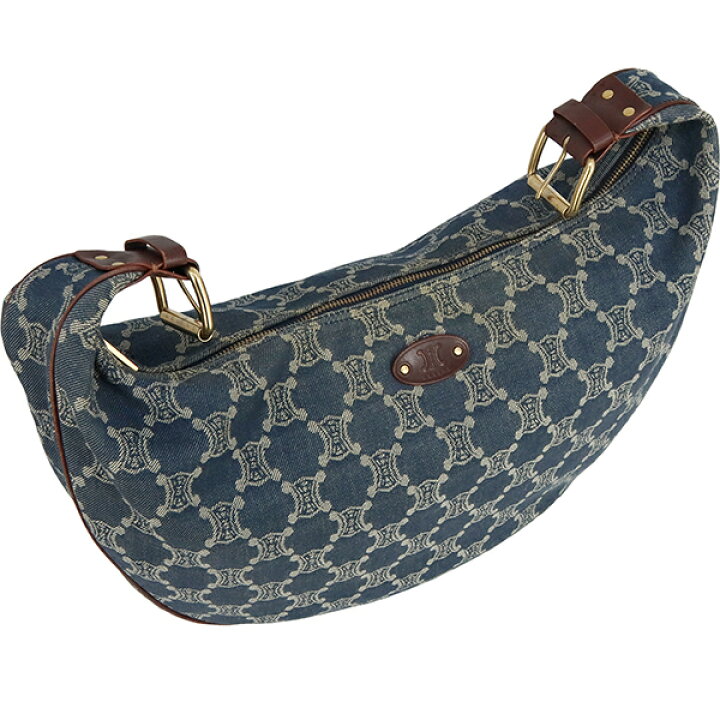 楽天市場】【10%OFF】 セリーヌ ショルダーバッグ マカダム デニム 