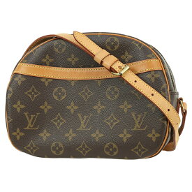 【10%OFF】 ルイヴィトン ショルダーバッグ ブロワ モノグラム レザー ブラウン LOUIS VUITTON ルイヴィトン クロスボディバッグ レディース ポシェット ミニバッグ バック BAG VINTAGE ブランド 美品 中古