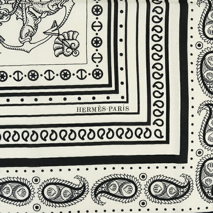 楽天市場】【新品】 エルメス ショール カレ ジェアン 140 船乗りの  