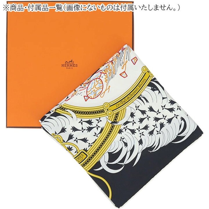 楽天市場】エルメス スカーフ カレ 90 刺繍が織りなす伝説 シルク 