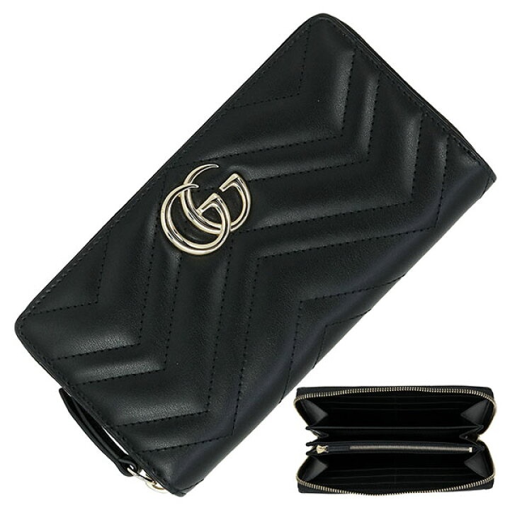 楽天市場】【5%OFF】 グッチ 長財布 ダブルG ジップアラウンド 